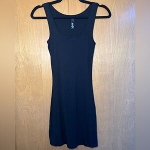 SKIMS soft lounge mini black dress